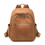 Premium Leather Travel Backpack