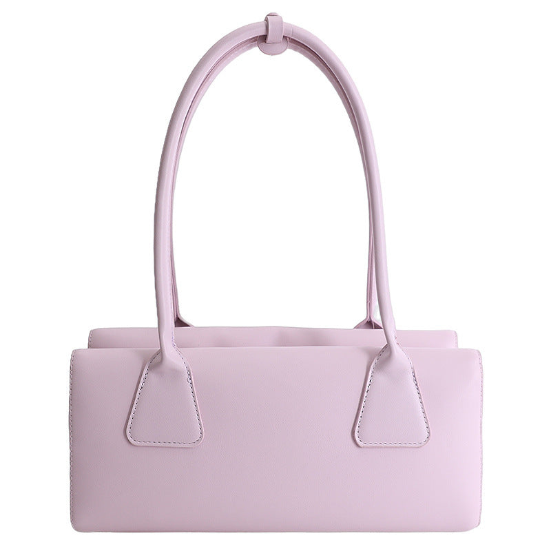 Ladies elegant handbag with minimalist silhouette
