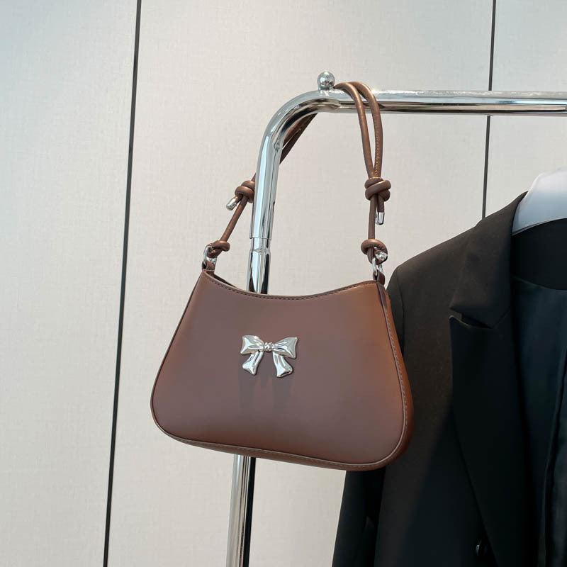 Elegant Bow Detail Crossbody Bag