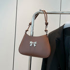 Elegant Bow Detail Crossbody Bag