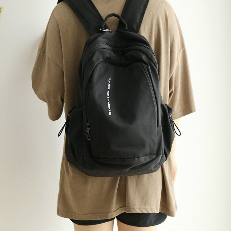 Everyday backpack with practical compartments