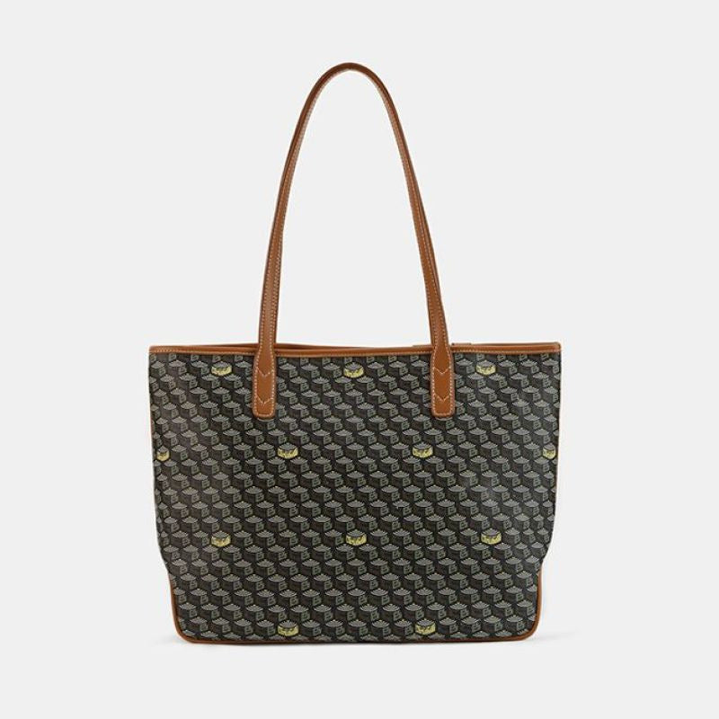 Ladies designer bag with unique pattern-https://detail.1688.com/offer/1034140772932.html-Calm Wears-Braun-Size: No specification-Calm Wears