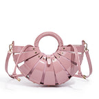 Elegant Fan-Shaped Handbag