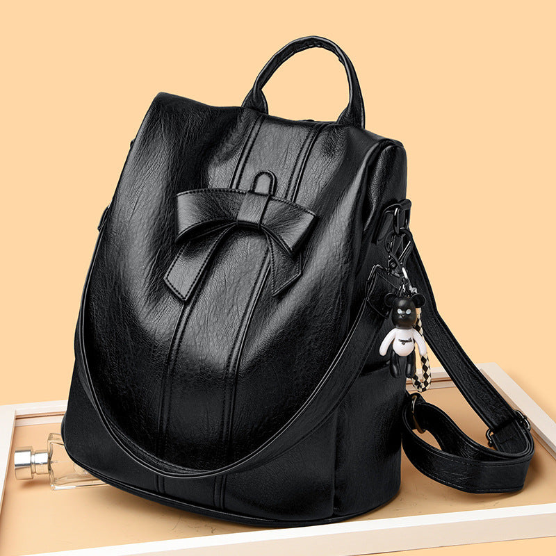 Stylish Bow-Accented Backpack