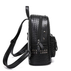 Studded Leather Backpack