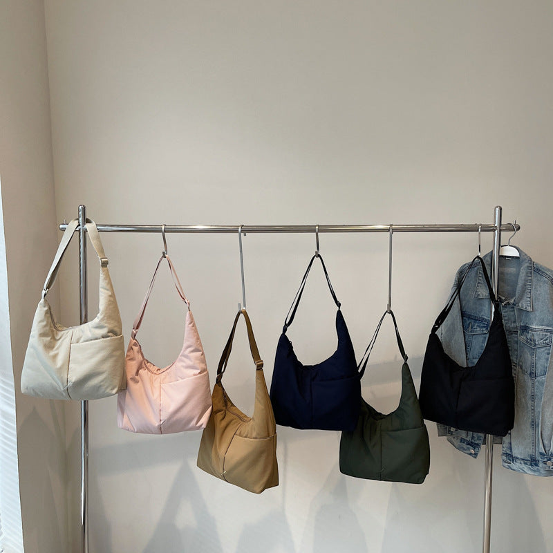 Casual Slouchy Shoulder Bag Calm Wears