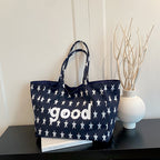WoCasual Graphic Print Tote Bag