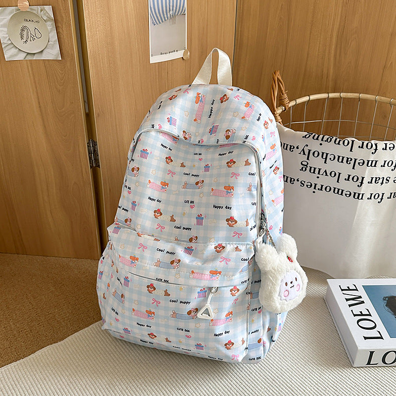 Cute Cat-Themed Backpack