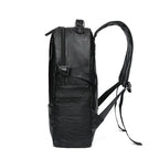 Premium Leather Laptop Backpack