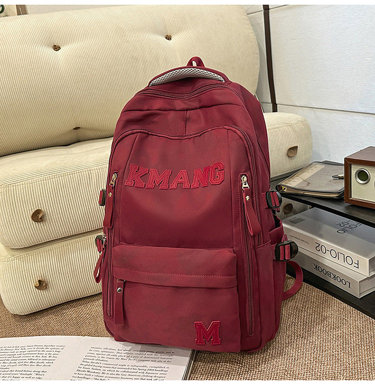 Versatile Urban School Backpack-https://detail.1688.com/offer/1046970941686.html-Calm Wears-Red-Calm Wears