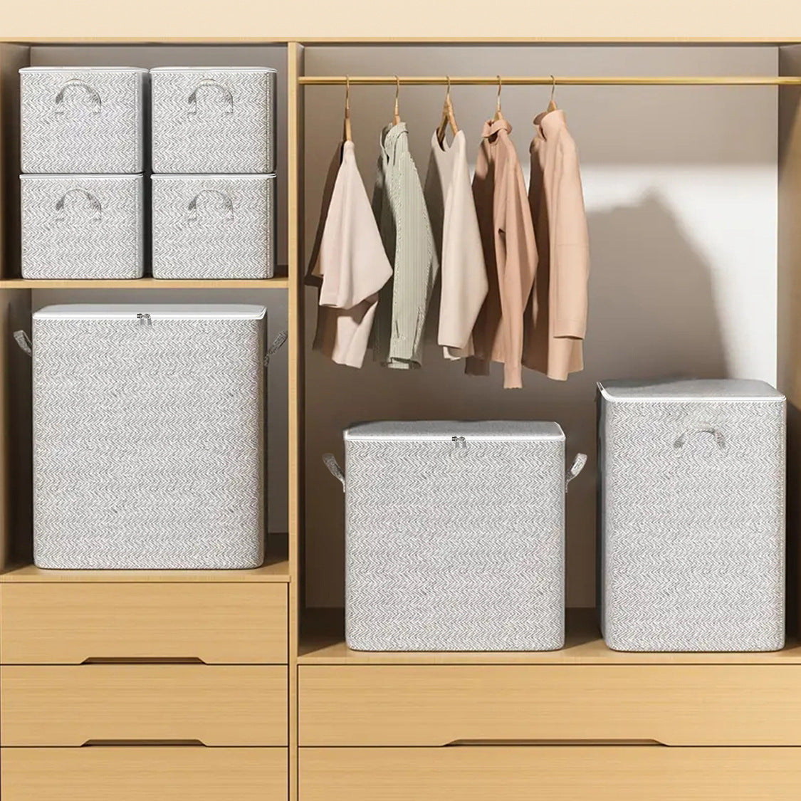Unisex Stylish Woven Storage Hamper
