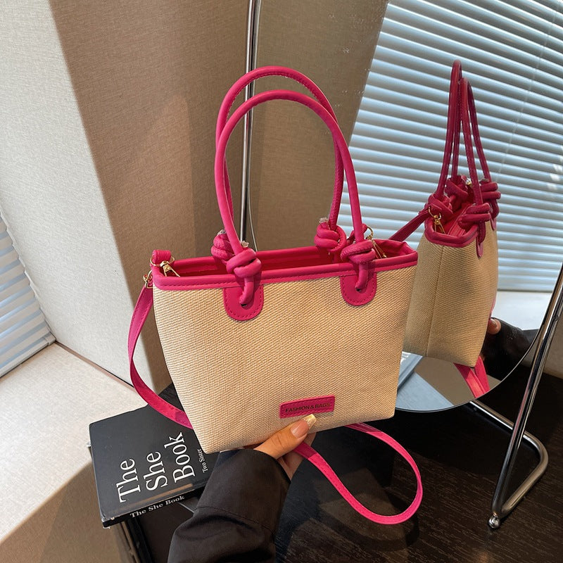 Women practical tote bag with stylish handles-https://detail.1688.com/offer/966396520058.html-Calm Wears-Braun-nothing-Calm Wears