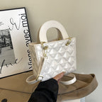 Ladies elegant mini handbag with quilted design