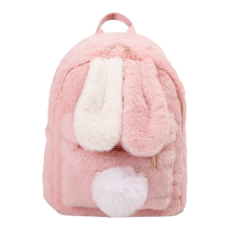 Plush Backpack with Animal Ears