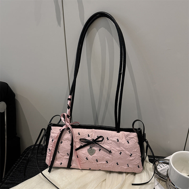 Charming Bow Detail Mini Handbag