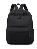 Textured Fabric Multi-Compartment Backpack