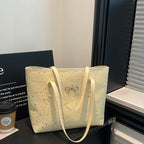 Stylish Star-Embellished Tote Bag