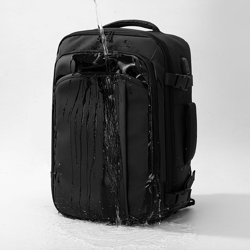 Elegant and Functional Laptop Backpack with Comprehensive Storage