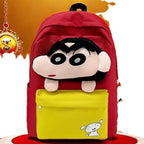 Plush backpack with character design