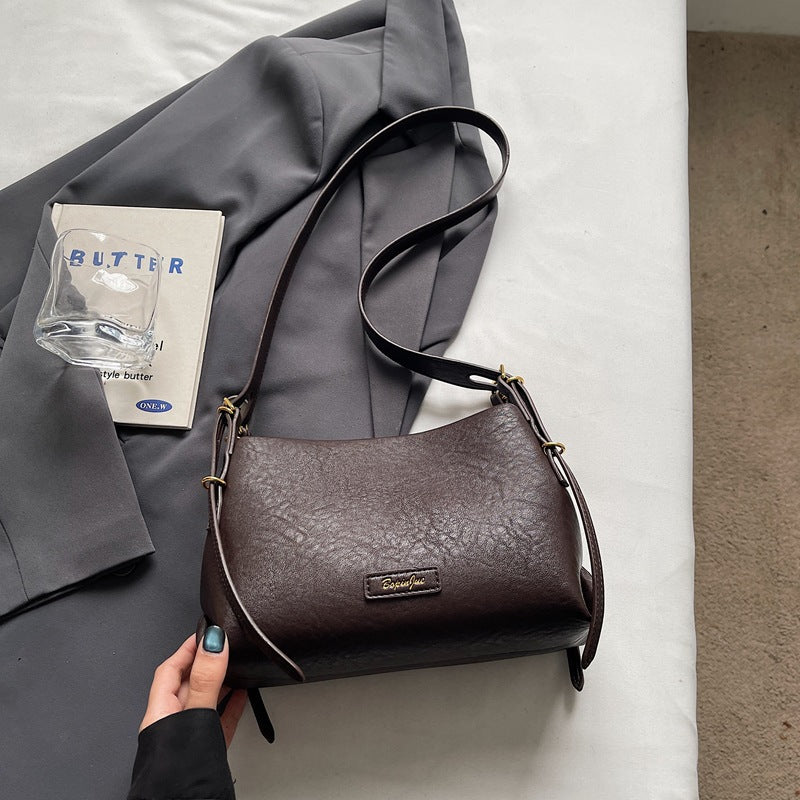Women's elegant shoulder bag with sophisticated design-https://detail.1688.com/offer/993234466821.html-Calm Wears-Braun-nothing-Calm Wears