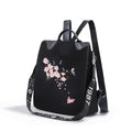 Embroidered Floral Backpack