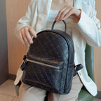 Floral Textured Mini Backpack
