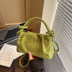WoSoft Suede Hobo Bag