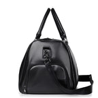 Premium Leather Weekend Duffel Bag