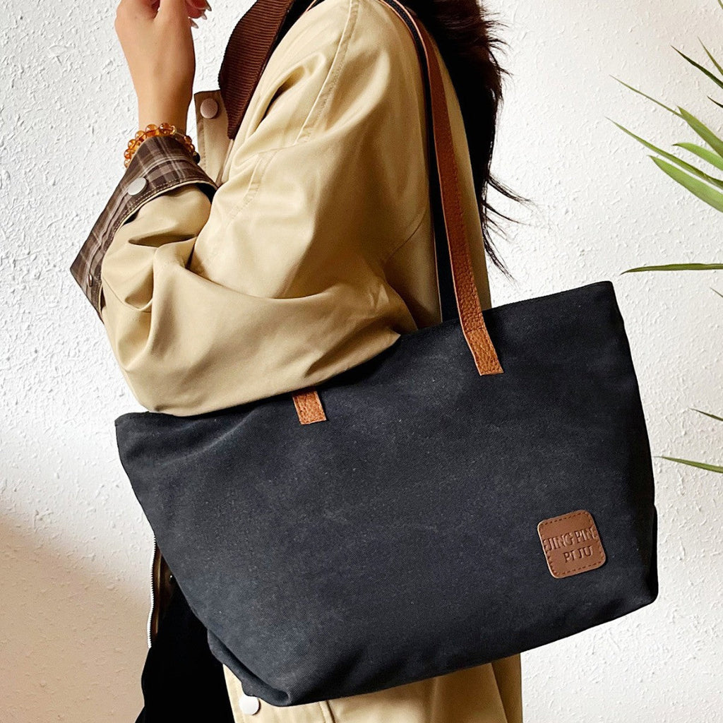 Ladies elegant tote bag-https://detail.1688.com/offer/851557556086.html-Calm Wears-Gray-nothing-Calm Wears