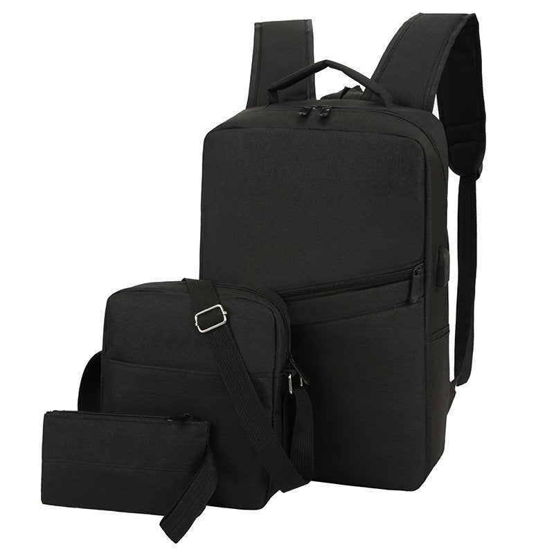 Three-Piece Versatile Backpack Set Calm Wears