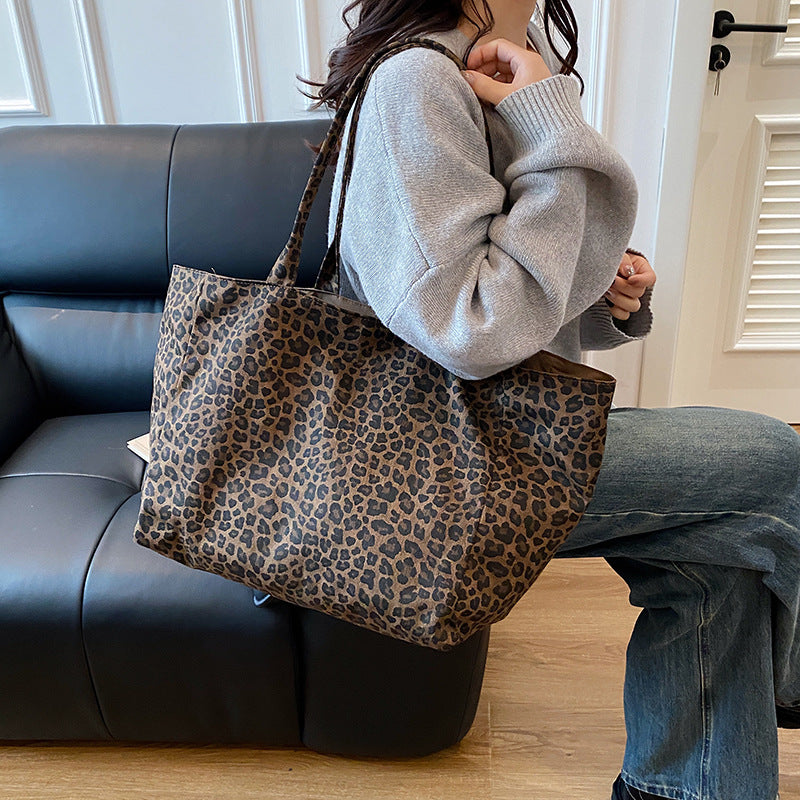 WoWild Animal Print Beach Tote Bag