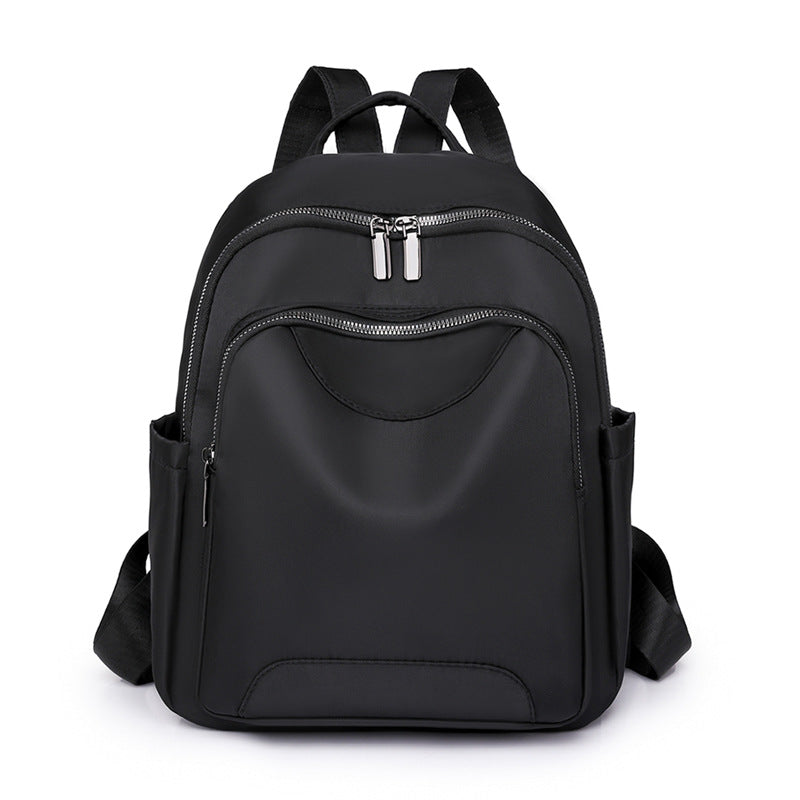 Sleek Minimalist Zip-Front Backpack