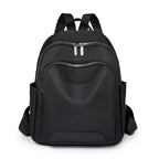 Sleek Minimalist Zip-Front Backpack
