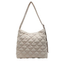 Quilted Soft Fabric Shoulder Bag Calm Wears