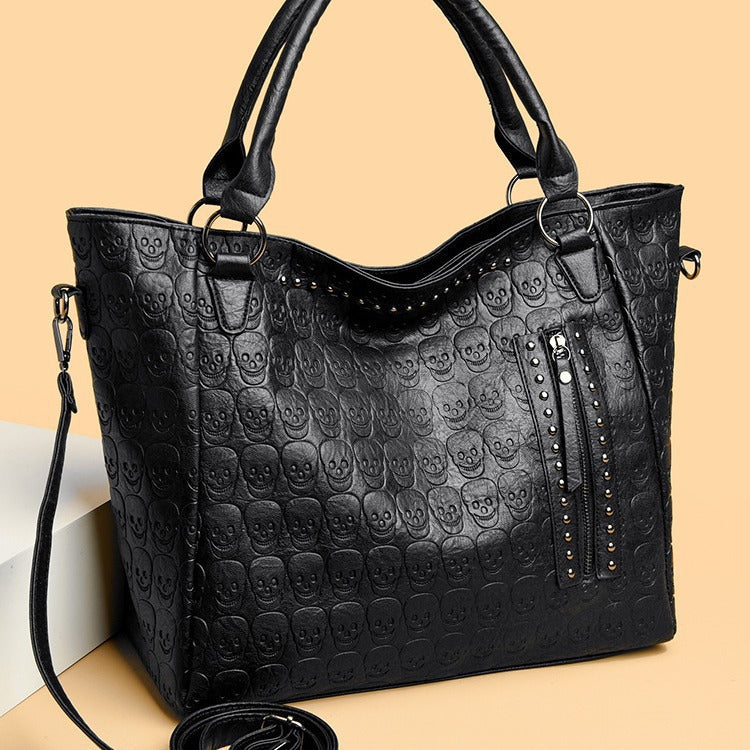 Women's fashionable tote bag with playful design-https://detail.1688.com/offer/869099722326.html-Calm Wears-Khaki-nothing-Calm Wears