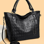 Women's fashionable tote bag with playful design-https://detail.1688.com/offer/869099722326.html-Calm Wears-Khaki-nothing-Calm Wears