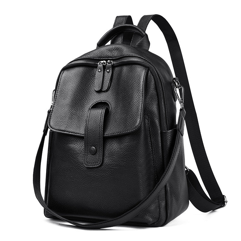 Vegan Leather Multi-Functional Backpack