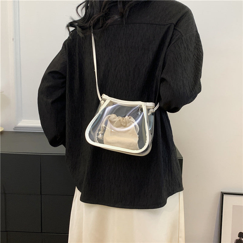 Transparent Mini Bucket Bag