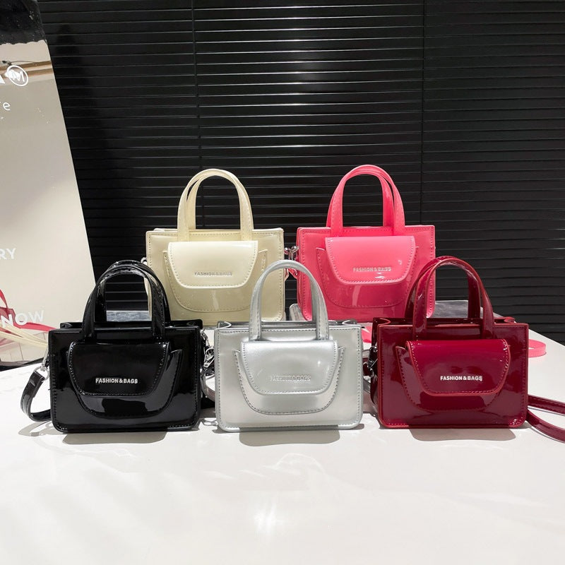 Ladies elegant mini handbag with practical compartments