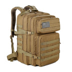 Tactical Backpack with Modular Compartment System and Reinforced Carry Handle