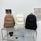Playful Corduroy Backpack