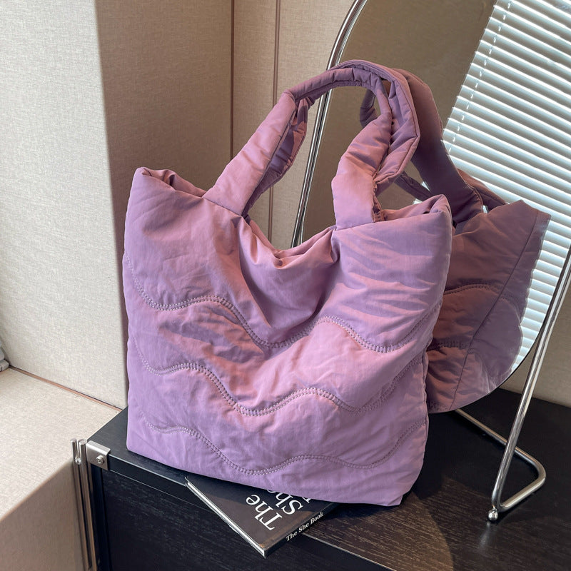 Quilted Everyday Tote Bag Calm Wears