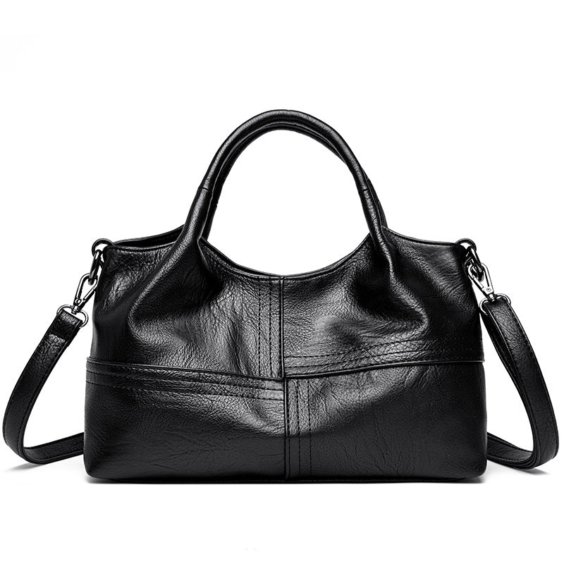 Classic Faux Leather Handbag