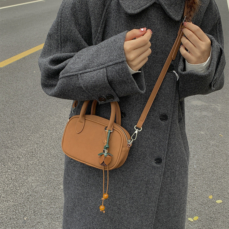 Women's Mini-Handbag with Detachable Shoulder Strap and Elegant Design
