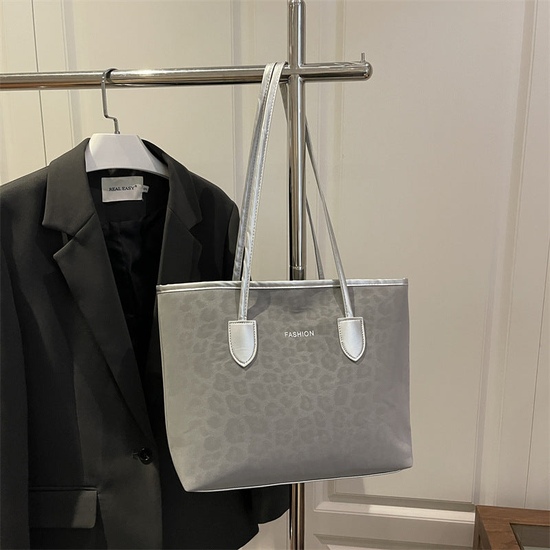 Women's elegant tote bag with stylish leopard print-https://detail.1688.com/offer/1034712214399.html-Calm Wears-Silver-nothing-Calm Wears
