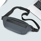 Waist bag with waterproof material and adjustable strap