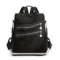 Stylish Multi-Zippered Backpack