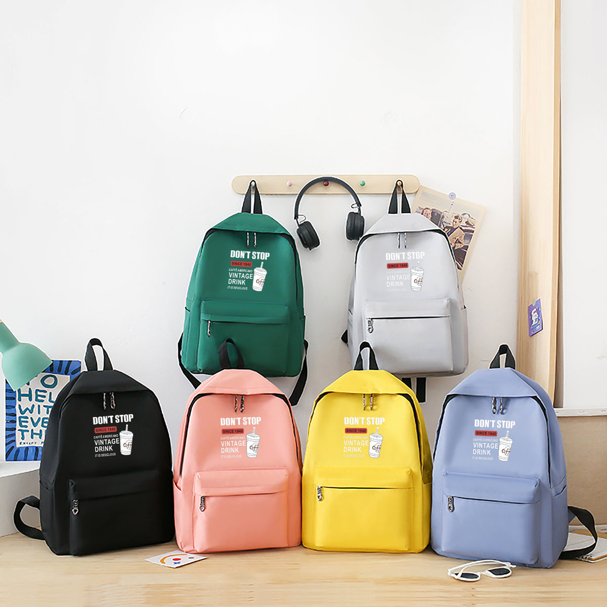 Backpack and Tote Bag Set