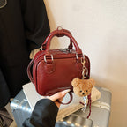Ladies Mini Handbag with Cute Pendant