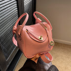 Structured Leather Handbag